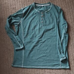 Men's Green Long Sleeve Shirt